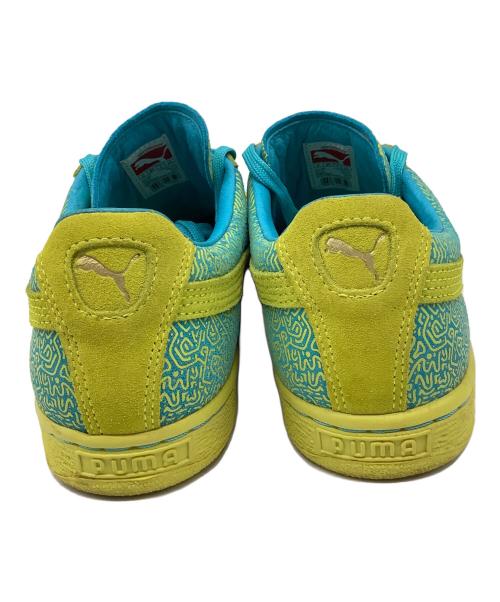 PUMA（プーマ）PUMA (プーマ) SOLANGE (ソランジュ) ローカットスニーカー イエロー×スカイブルー サイズ:US51/2の古着・服飾アイテム