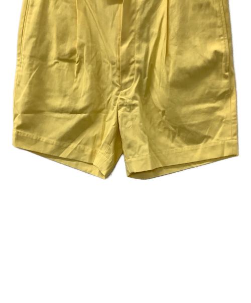 BEAMS（ビームス）BEAMS (ビームス) ショートパンツ イエロー サイズ:L 未使用品の古着・服飾アイテム