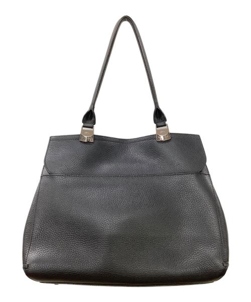 LONGCHAMP（ロンシャン）LONGCHAMP (ロンシャン) ワンハンドルショルダーバッグ ブラックの古着・服飾アイテム