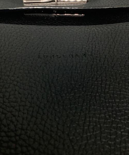 LONGCHAMP（ロンシャン）LONGCHAMP (ロンシャン) ワンハンドルショルダーバッグ ブラックの古着・服飾アイテム