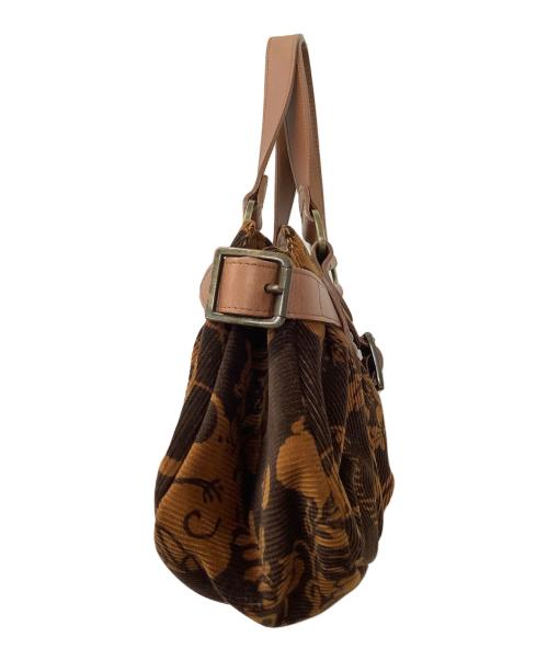 LONGCHAMP（ロンシャン）LONGCHAMP (ロンシャン) ハンドバッグ ブラウンの古着・服飾アイテム