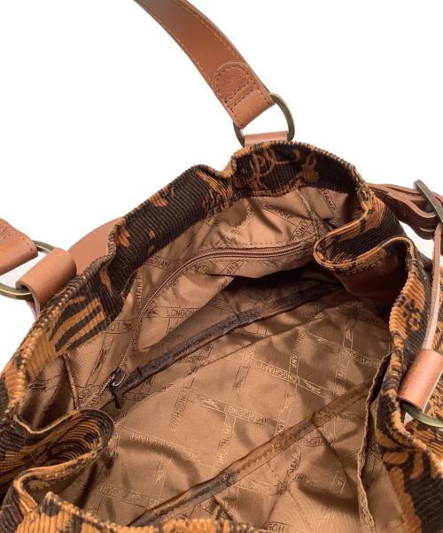 LONGCHAMP（ロンシャン）LONGCHAMP (ロンシャン) ハンドバッグ ブラウンの古着・服飾アイテム