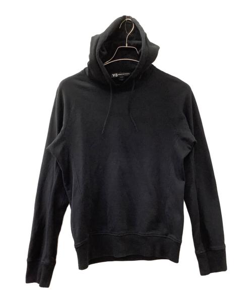 Y-3（ワイスリー）Y-3 (ワイスリー) バックロゴ プルオーバー スウェットパーカー  ブラック サイズ:XSの古着・服飾アイテム