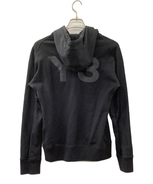 Y-3（ワイスリー）Y-3 (ワイスリー) バックロゴ プルオーバー スウェットパーカー  ブラック サイズ:XSの古着・服飾アイテム