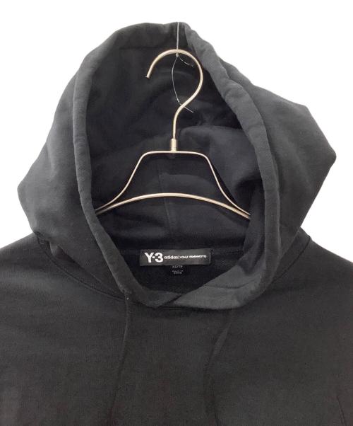 Y-3（ワイスリー）Y-3 (ワイスリー) バックロゴ プルオーバー スウェットパーカー  ブラック サイズ:XSの古着・服飾アイテム