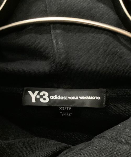 Y-3（ワイスリー）Y-3 (ワイスリー) バックロゴ プルオーバー スウェットパーカー  ブラック サイズ:XSの古着・服飾アイテム
