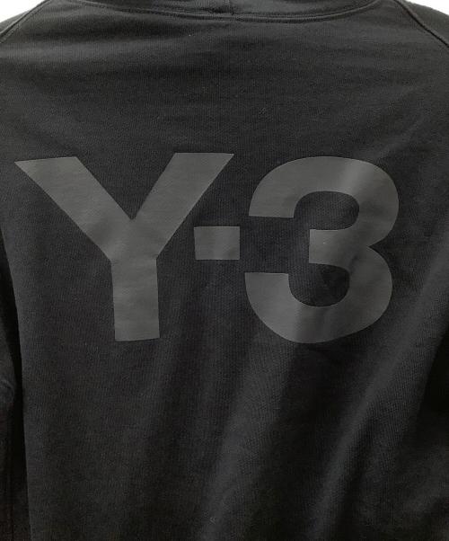 Y-3（ワイスリー）Y-3 (ワイスリー) バックロゴ プルオーバー スウェットパーカー  ブラック サイズ:XSの古着・服飾アイテム