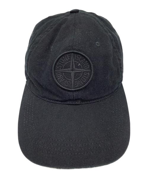 STONE ISLAND（ストーンアイランド）STONE ISLAND (ストーンアイランド) キャップ ブラック サイズ:UNの古着・服飾アイテム