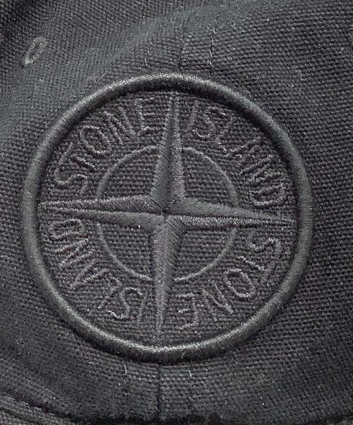STONE ISLAND（ストーンアイランド）STONE ISLAND (ストーンアイランド) キャップ ブラック サイズ:UNの古着・服飾アイテム