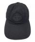 中古・古着 STONE ISLAND (ストーンアイランド) キャップ ブラック サイズ:UN：8000円