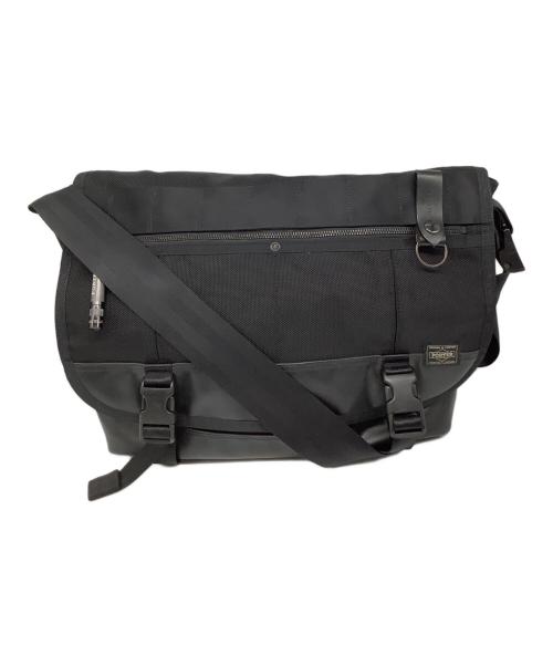 PORTER（ポーター）PORTER (ポーター) HEAT MESSENGER BAG(L) ブラックの古着・服飾アイテム