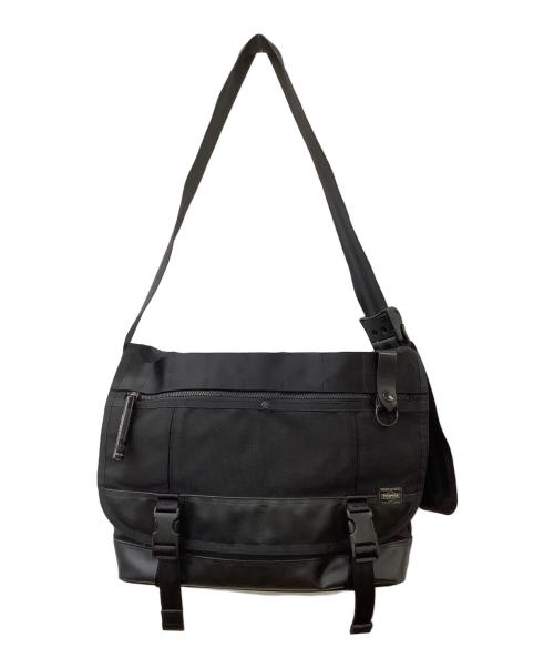 PORTER（ポーター）PORTER (ポーター) HEAT MESSENGER BAG(L) ブラックの古着・服飾アイテム