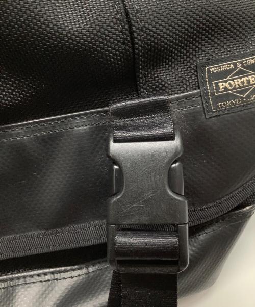 PORTER（ポーター）PORTER (ポーター) HEAT MESSENGER BAG(L) ブラックの古着・服飾アイテム
