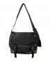 中古・古着 PORTER (ポーター) HEAT MESSENGER BAG(L) ブラック：18000円