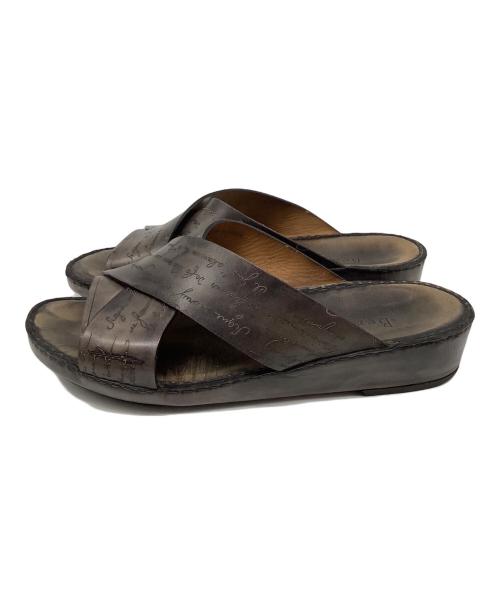Berluti（ベルルッティ）Berluti (ベルルッティ) カリグラフィ ブラウン サイズ:91/2の古着・服飾アイテム