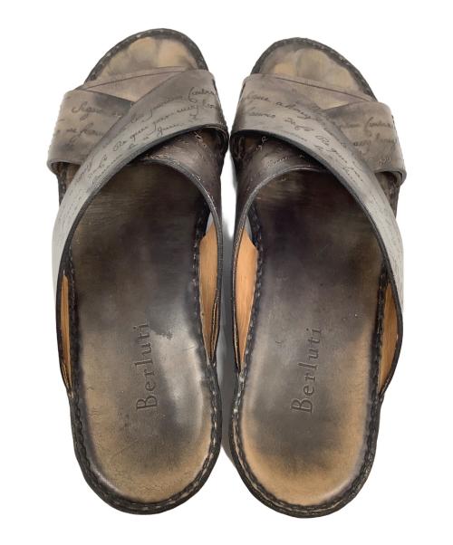 Berluti（ベルルッティ）Berluti (ベルルッティ) カリグラフィ ブラウン サイズ:91/2の古着・服飾アイテム