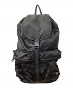 PORTER×ESSENTIAL DESIGNSポーター×エッセンシャルデザインズ）の古着「リュック」｜ブラック