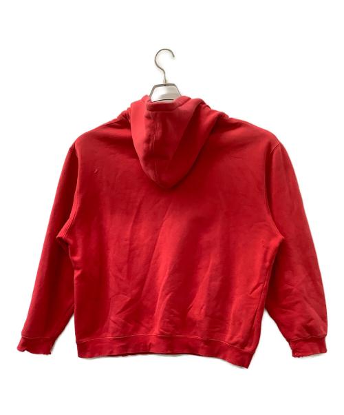 stussy（ステューシー）stussy (ステューシー) プルオーバーパーカー レッド サイズ:Ｌの古着・服飾アイテム