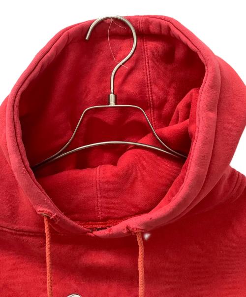 stussy（ステューシー）stussy (ステューシー) プルオーバーパーカー レッド サイズ:Ｌの古着・服飾アイテム