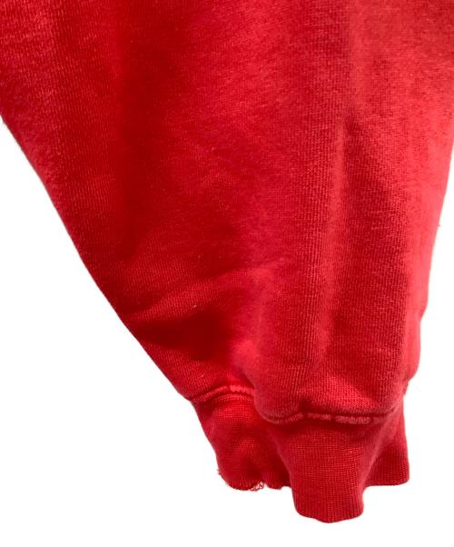 stussy（ステューシー）stussy (ステューシー) プルオーバーパーカー レッド サイズ:Ｌの古着・服飾アイテム
