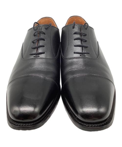SCOTCH GRAIN（スコッチグレイン）SCOTCH GRAIN (スコッチグレイン) ストレートチップシューズ ブラック サイズ:251/2の古着・服飾アイテム