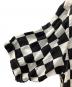 中古・古着 MINEDENIM (マインデニム) CU.Denim Checker flag S/S Open Collar SH ホワイト×ブラック サイズ:2：10000円