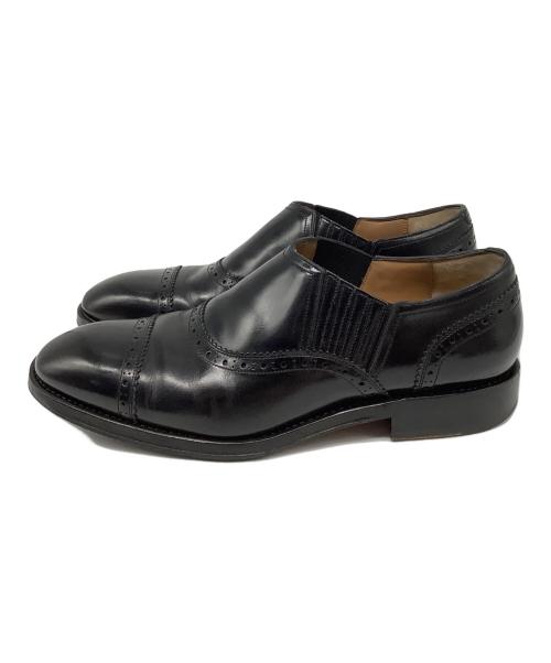 Salvatore Ferragamo（サルヴァトーレ フェラガモ）Salvatore Ferragamo (サルヴァトーレ フェラガモ) TRAMEZZA ブラック サイズ:61/2の古着・服飾アイテム