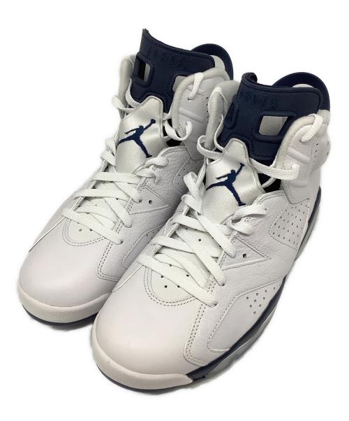 NIKE（ナイキ）NIKE (ナイキ) AIR JORDAN6（エアジョーダン） ホワイト×ネイビー サイズ:US10.5の古着・服飾アイテム