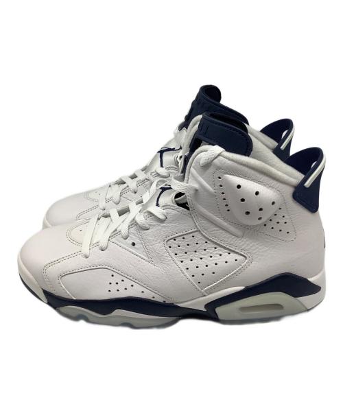 NIKE（ナイキ）NIKE (ナイキ) AIR JORDAN6（エアジョーダン） ホワイト×ネイビー サイズ:US10.5の古着・服飾アイテム