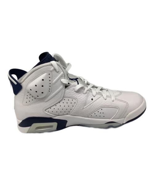 NIKE（ナイキ）NIKE (ナイキ) AIR JORDAN6（エアジョーダン） ホワイト×ネイビー サイズ:US10.5の古着・服飾アイテム