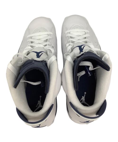 NIKE（ナイキ）NIKE (ナイキ) AIR JORDAN6（エアジョーダン） ホワイト×ネイビー サイズ:US10.5の古着・服飾アイテム