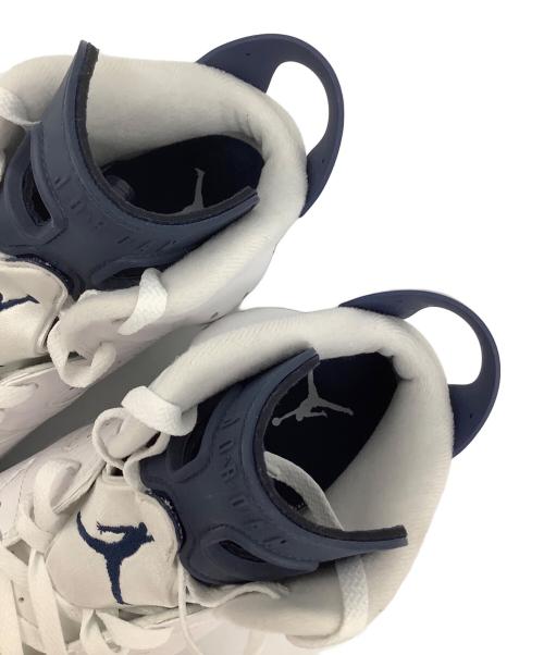 NIKE（ナイキ）NIKE (ナイキ) AIR JORDAN6（エアジョーダン） ホワイト×ネイビー サイズ:US10.5の古着・服飾アイテム