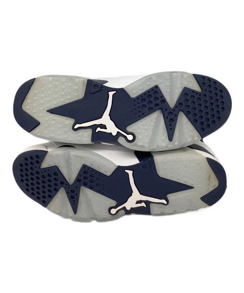 NIKE（ナイキ）NIKE (ナイキ) AIR JORDAN6（エアジョーダン） ホワイト×ネイビー サイズ:US10.5の古着・服飾アイテム