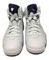中古・古着 NIKE (ナイキ) AIR JORDAN6（エアジョーダン） ホワイト×ネイビー サイズ:US10.5：15000円