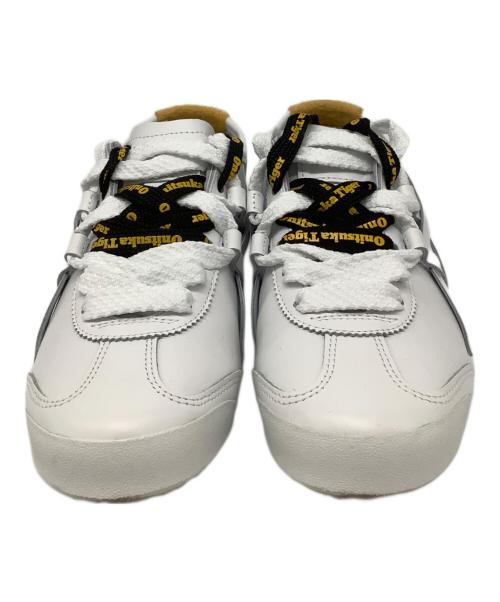 Onitsuka Tiger（オニツカタイガー）Onitsuka Tiger (オニツカタイガー) MEXICO'66 ホワイト×イエロー サイズ:24.5の古着・服飾アイテム
