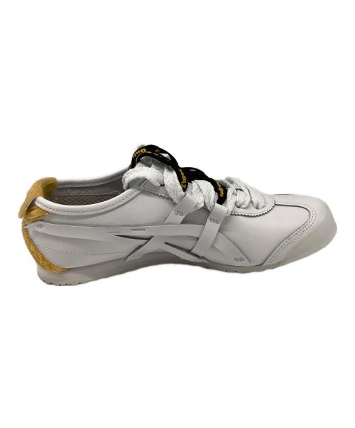 Onitsuka Tiger（オニツカタイガー）Onitsuka Tiger (オニツカタイガー) MEXICO'66 ホワイト×イエロー サイズ:24.5の古着・服飾アイテム