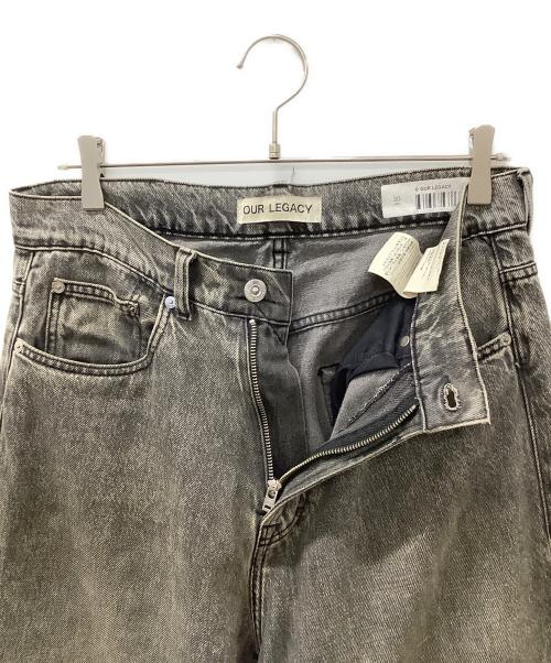 OUR LEGACY（アワーレガシー）OUR LEGACY (アワーレガシー) エクステンデッドサードカットデニム グレー サイズ:30の古着・服飾アイテム