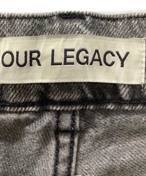 OUR LEGACY（アワーレガシー）OUR LEGACY (アワーレガシー) エクステンデッドサードカットデニム グレー サイズ:30の古着・服飾アイテム