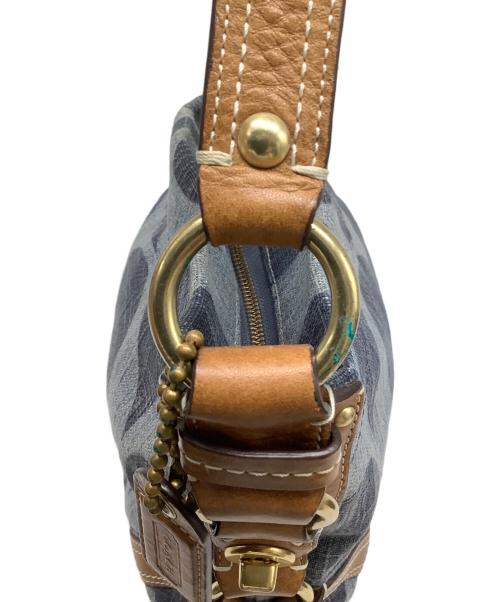 COACH（コーチ）COACH (コーチ) レガシーコットンシグネチャー インディゴの古着・服飾アイテム