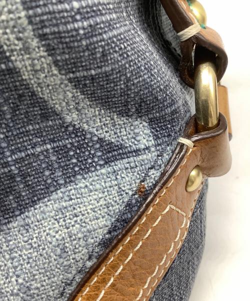 COACH（コーチ）COACH (コーチ) レガシーコットンシグネチャー インディゴの古着・服飾アイテム