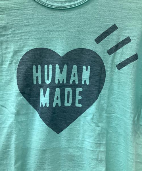 HUMAN MADE（ヒューマンメイド）HUMAN MADE (ヒューマンメイド) Tシャツ ブルー サイズ:XLの古着・服飾アイテム