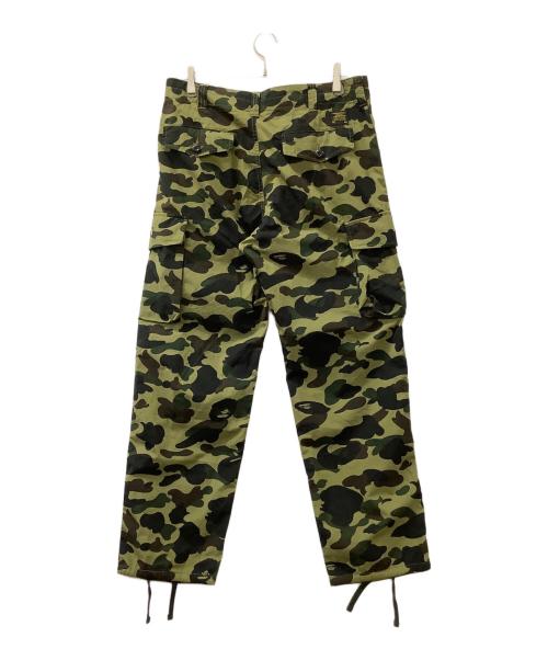 A BATHING APE（アベイシングエイプ）A BATHING APE (アベイシングエイプ) カーゴパンツ カーキ サイズ:Lの古着・服飾アイテム