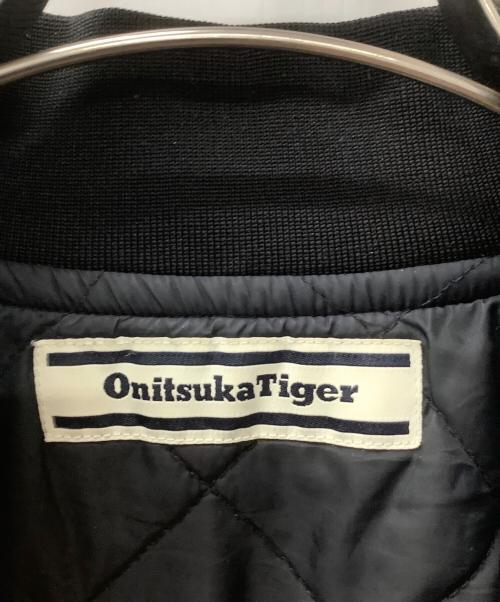 Onitsuka Tiger（オニツカタイガー）Onitsuka Tiger (オニツカタイガー) ボンバージャケット ブラック サイズ:Sの古着・服飾アイテム