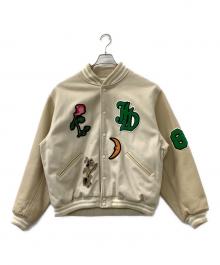 jieda×skookum（ジエダ×スクーカム）の古着「スタジャン」｜ベージュ