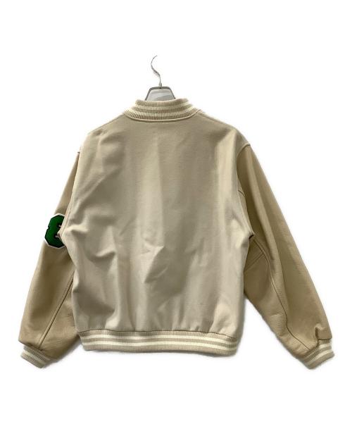 jieda（ジエダ）jieda (ジエダ) skookum (スクーカム) スタジャン ベージュ サイズ:2の古着・服飾アイテム