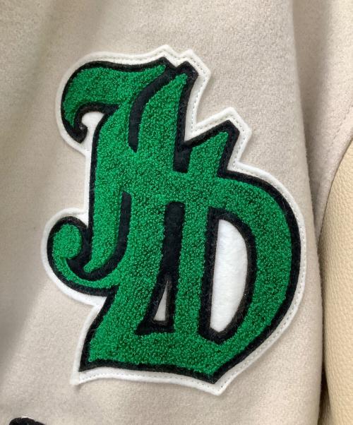 jieda（ジエダ）jieda (ジエダ) skookum (スクーカム) スタジャン ベージュ サイズ:2の古着・服飾アイテム