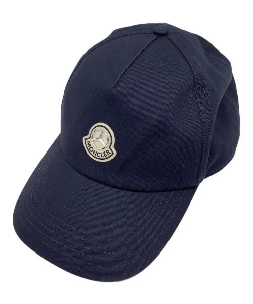 MONCLER（モンクレール）MONCLER (モンクレール) Mercedes Benz (メルセデスベンツ) ベースボールキャップ ネイビー サイズ:UNIの古着・服飾アイテム