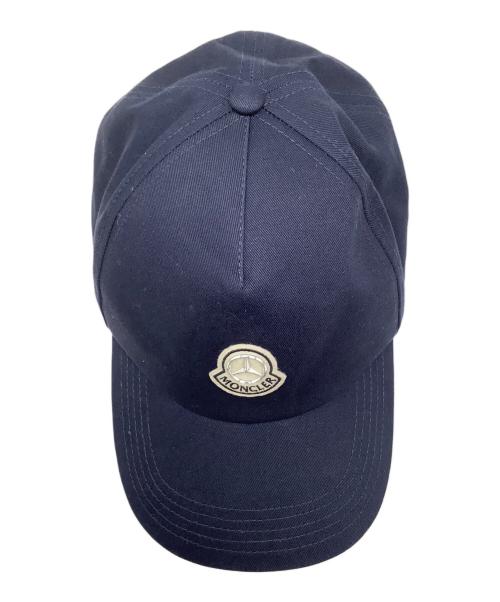 MONCLER（モンクレール）MONCLER (モンクレール) Mercedes Benz (メルセデスベンツ) ベースボールキャップ ネイビー サイズ:UNIの古着・服飾アイテム