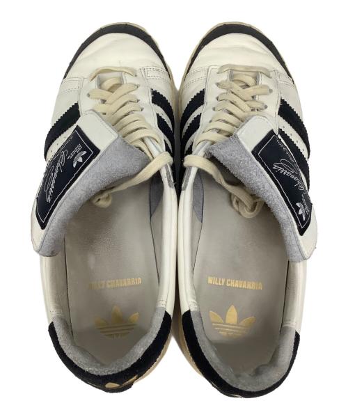 adidas（アディダス）adidas (アディダス) WILLY CHAVARRIA (ウィリーチャバリア) Jabbar Low ブラック×ホワイト サイズ:US81/2の古着・服飾アイテム