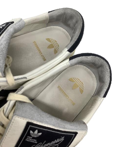 adidas（アディダス）adidas (アディダス) WILLY CHAVARRIA (ウィリーチャバリア) Jabbar Low ブラック×ホワイト サイズ:US81/2の古着・服飾アイテム